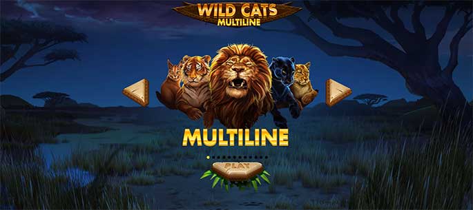 Cùng tham gia chơi Wild Cats Multiline slot tại VN88 - VN88 - silox