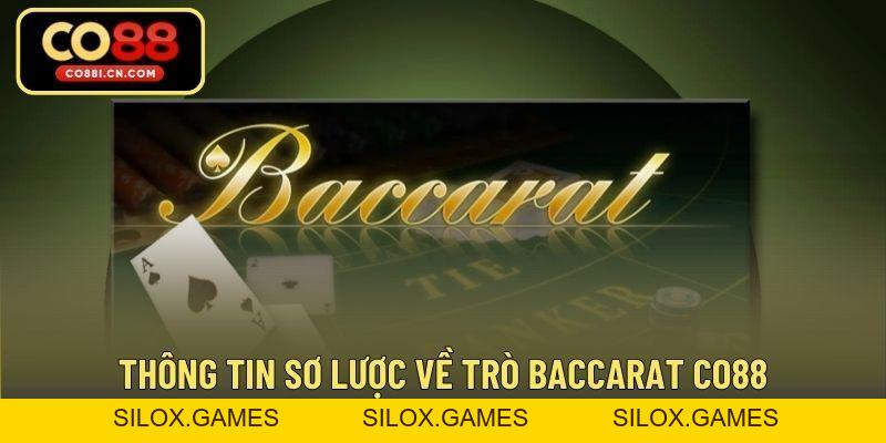 Baccarat CO88 – Tựa Game Thú Vị Và Có Tỷ Lệ Thắng Cao - silox