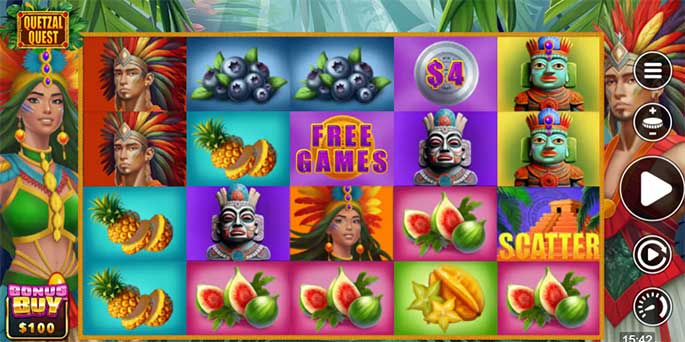Hướng dẫn chơi slot Quetzal Quest tại nhà cái Vn88.com - VN88 - silox