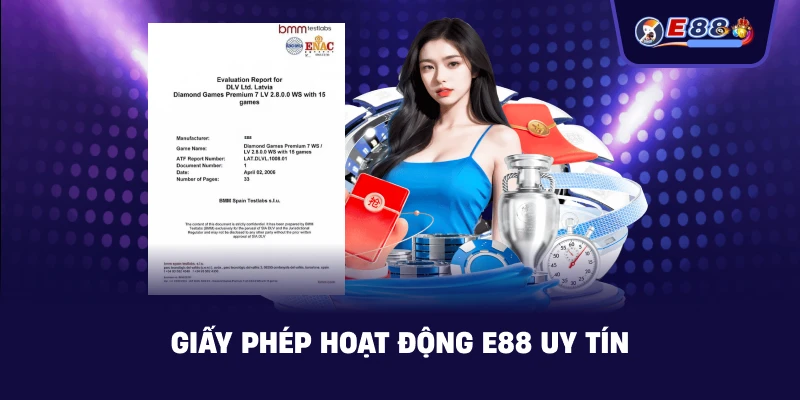 Giấy Phép Hoạt Động E88: Minh bạch và uy tín 2026 - silox
