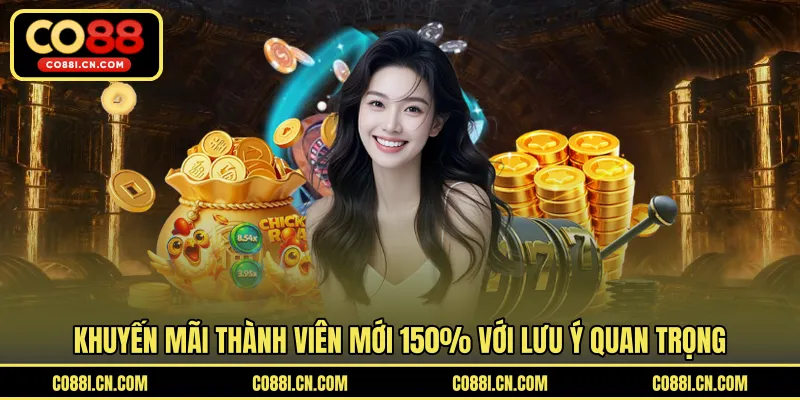 Khuyến Mãi Thành Viên Mới 150% - Ưu Đãi Cho Người Tham Gia - silox