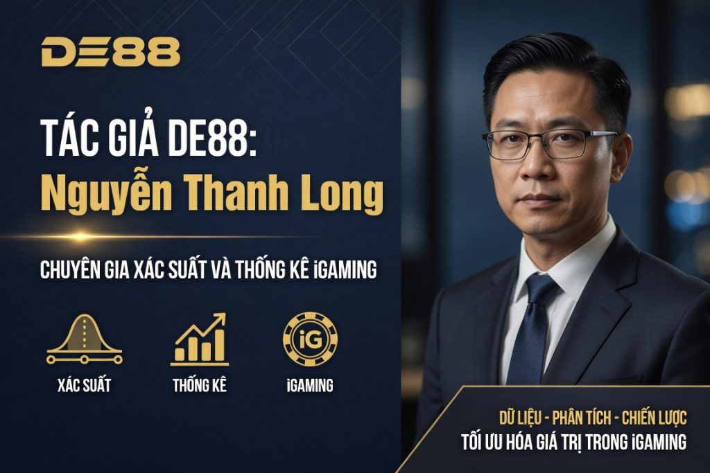 Tác giả DE88: Nguyễn Thành Long - Chuyên gia xác suất igaming - silox Tác giả DE88: Nguyễn Thành Long - Chuyên gia xác suất igaming - silox